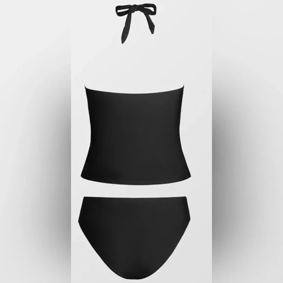 🆕 CUPSHE 2 PIECE NAVY TAKINI SWIMSUIT - Picture 9 of 10